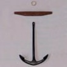 Anchor Wood Stock 28x40mm